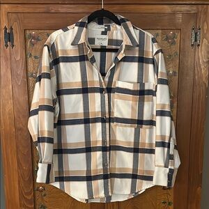 Abercrombie & Fitch Oversized Button Down